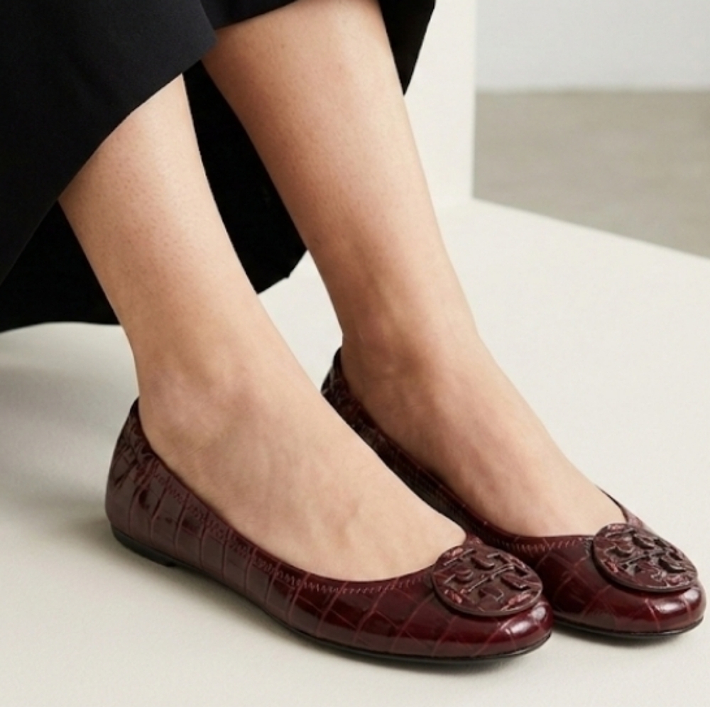 Tory Burch Reva Ballet Flat Sz.8